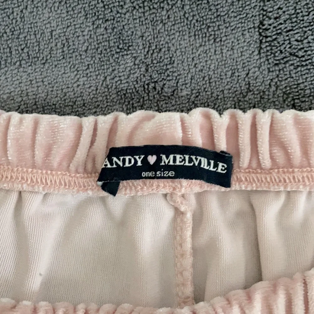 Brandy Melville velvet shorts - Picture 3 of 3